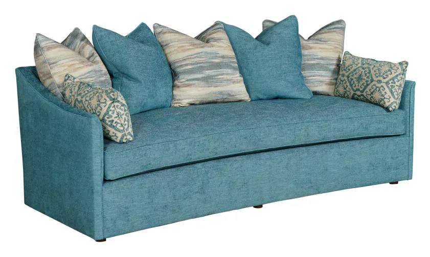 Kincaid Furniture UPH-347-76 Ari Curved Sofa Kincaid Furniture UPH-347-76 Ari Curved Sofa
