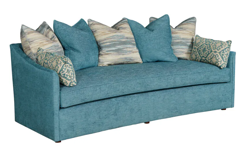 Kincaid Furniture UPH-347-76 Ari Curved Sofa Kincaid Furniture UPH-347-76 Ari Curved Sofa