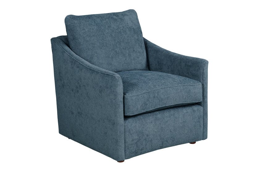 Kincaid Furniture UPH-347-84 Ari Curved Chair
