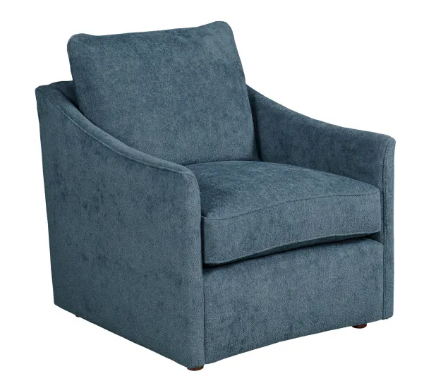 Kincaid Furniture UPH-347-84 Ari Curved Chair Kincaid Furniture UPH-347-84 Ari Curved Chair