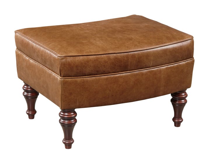 Kincaid Furniture UPH-670-80L Wellsley Ottoman Leather Kincaid Furniture UPH-670-80L Wellsley Ottoman Leather