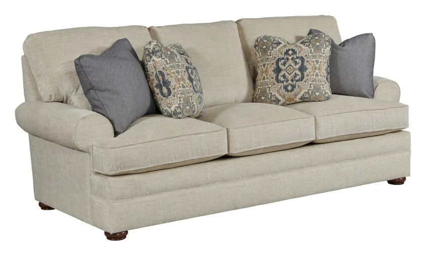 Kincaid Furniture UPH-869-86T Comfort Select Sock Arm Sofa Kincaid Furniture UPH-869-86T Comfort Select Sock Arm Sofa