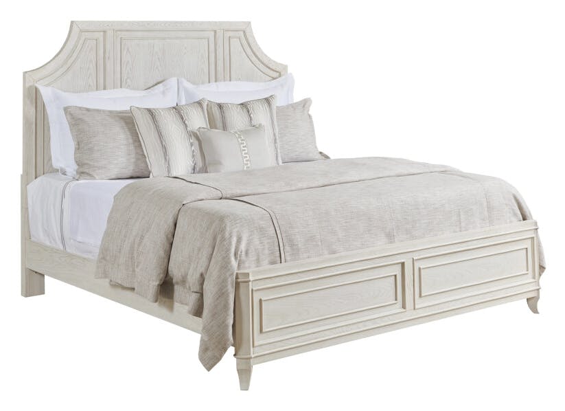 American Drew Furniture 266-306R Angeline King Panel Bed Complete American Drew Furniture 266-306R Angeline King Panel Bed Complete