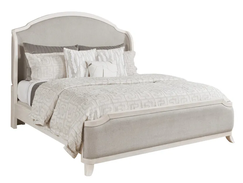 American Drew Furniture 266-316R Harmony Carlyn King Upholstered Bed Complete American Drew Furniture 266-316R Harmony Carlyn King Upholstered Bed Complete