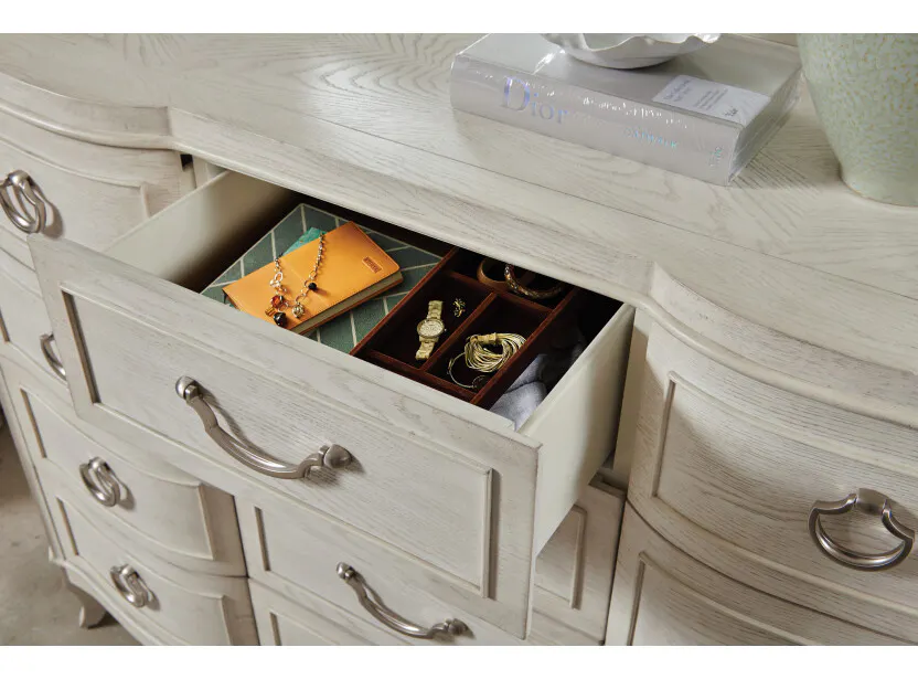 American Drew Furniture 266-131 Harmony Emelie Twelve Drawer Dresser American Drew Furniture 266-131 Harmony Emelie Twelve Drawer Dresser