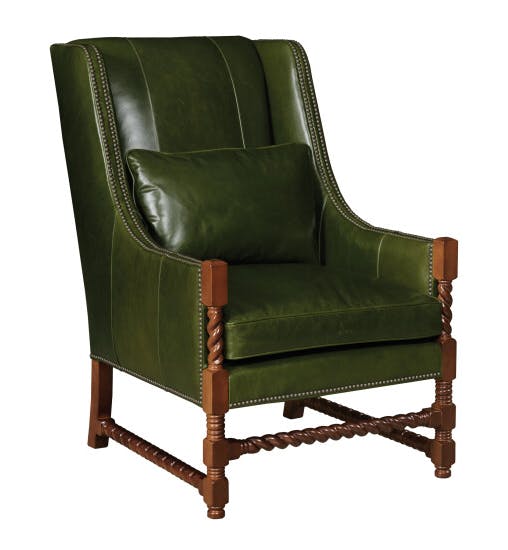 Kincaid Furniture UPH-061-00L Harrington Chair Leather Kincaid Furniture UPH-061-00L Harrington Chair Leather