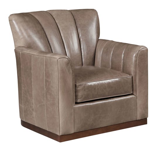 Kincaid Furniture UPH-069-02L Brynn Swivel Chair Leather Kincaid Furniture UPH-069-02L Brynn Swivel Chair Leather