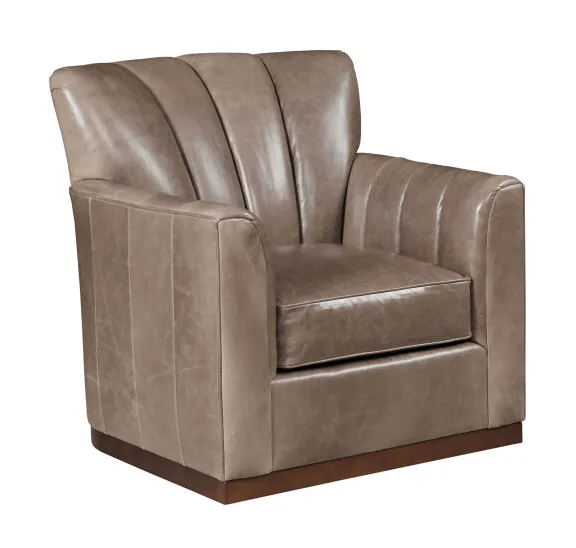 Kincaid Furniture UPH-069-02L Brynn Swivel Chair Leather Kincaid Furniture UPH-069-02L Brynn Swivel Chair Leather