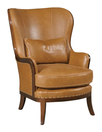 Kincaid Furniture UPH-077-00L Collier Chair Leather Kincaid Furniture UPH-077-00L Collier Chair Leather