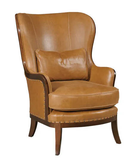 Kincaid Furniture UPH-077-00L Collier Chair Leather Kincaid Furniture UPH-077-00L Collier Chair Leather