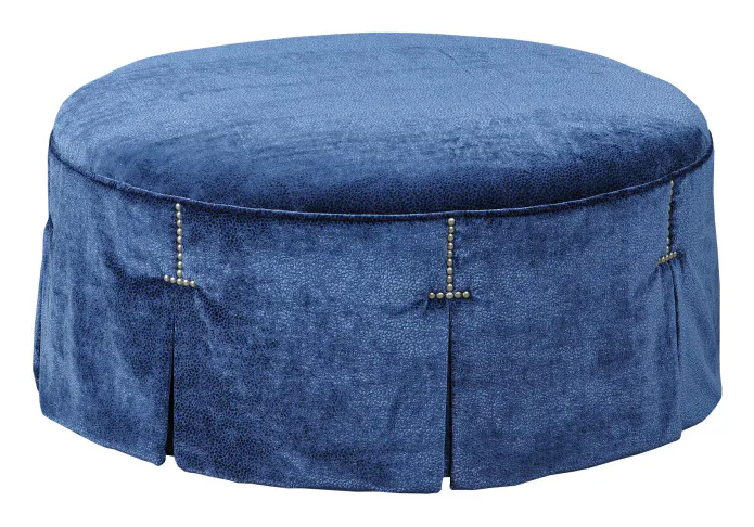 Kincaid Furniture UPH-153-03 Landon Round Cocktail Ottoman Kincaid Furniture UPH-153-03 Landon Round Cocktail Ottoman