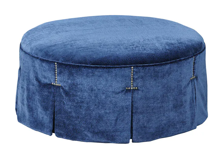 Kincaid Furniture UPH-153-03 Landon Round Cocktail Ottoman Kincaid Furniture UPH-153-03 Landon Round Cocktail Ottoman