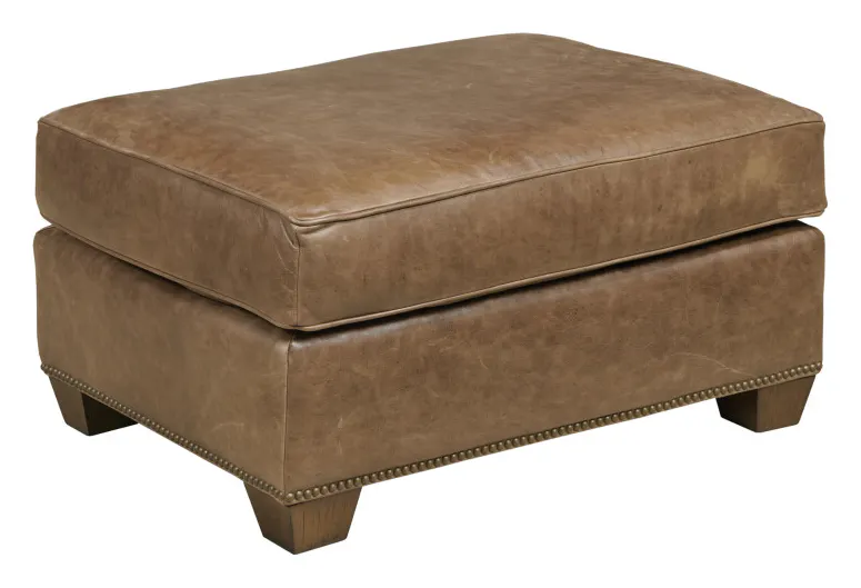 Kincaid Furniture UPH-303-80L Edison Ottoman Leather Kincaid Furniture UPH-303-80L Edison Ottoman Leather