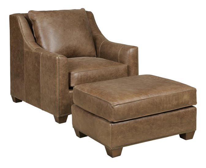 Kincaid Furniture UPH-303-84L Edison Chair Leather Kincaid Furniture UPH-303-84L Edison Chair Leather