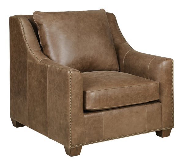 Kincaid Furniture UPH-303-84L Edison Chair Leather Kincaid Furniture UPH-303-84L Edison Chair Leather
