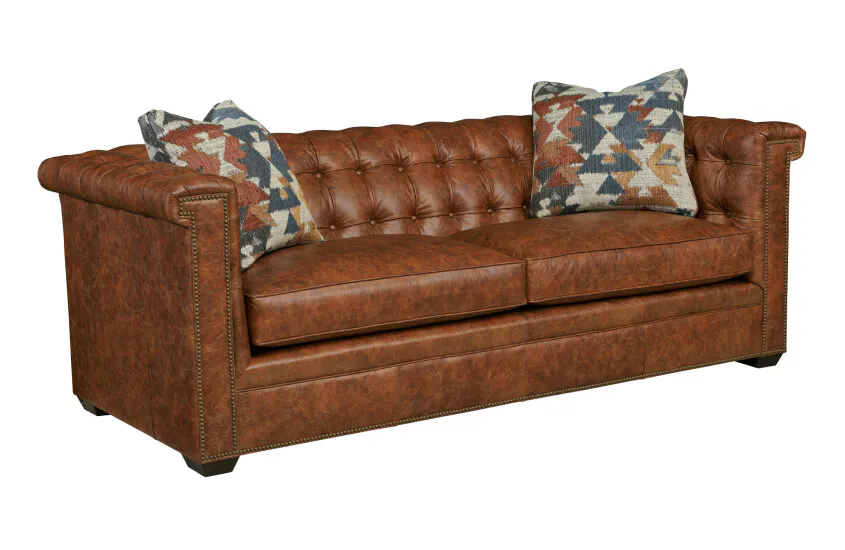 Kincaid Furniture UPH-304-86L Kingston Sofa Leather