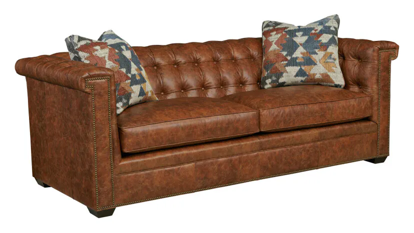 Kincaid Furniture UPH-304-86L Kingston Sofa Leather Kincaid Furniture UPH-304-86L Kingston Sofa Leather