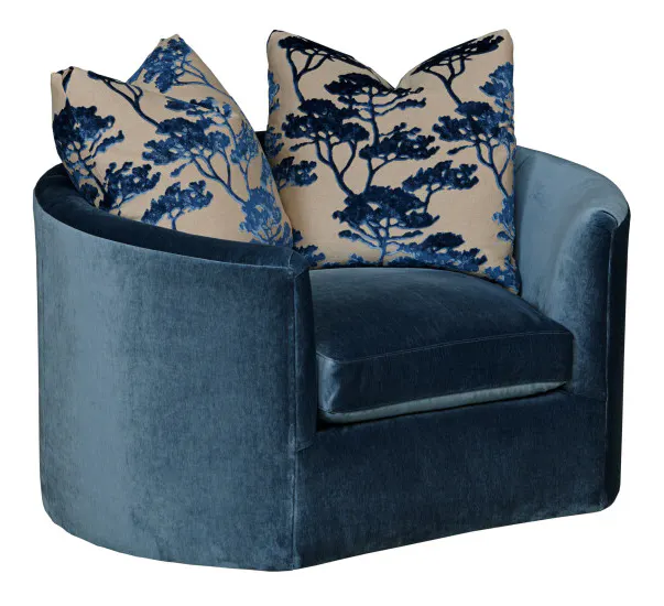 Kincaid Furniture UPH-351-02 Claire Swivel Chair Kincaid Furniture UPH-351-02 Claire Swivel Chair