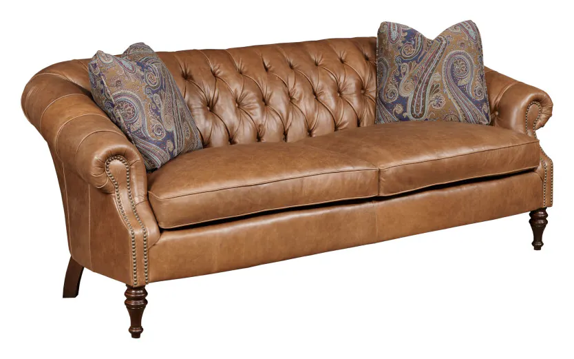Kincaid Furniture UPH-670-76L Wellsley Sofa Leather Kincaid Furniture UPH-670-76L Wellsley Sofa Leather