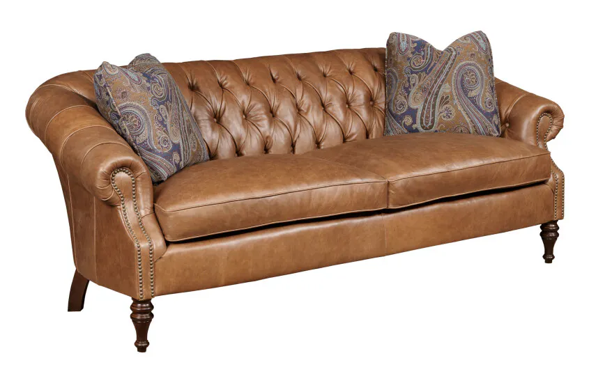 Kincaid Furniture UPH-670-76L Wellsley Sofa Leather Kincaid Furniture UPH-670-76L Wellsley Sofa Leather