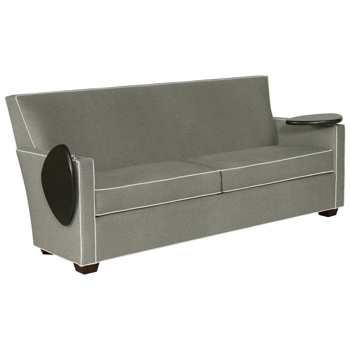 Fairfield Furniture C-7433-T5 Craven Sofa with Folding Tablet