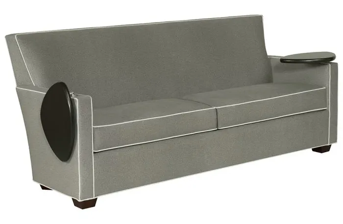 Fairfield Furniture C-7433-T5 Craven Sofa with Folding Tablet Fairfield Furniture C-7433-T5 Craven Sofa with Folding Tablet