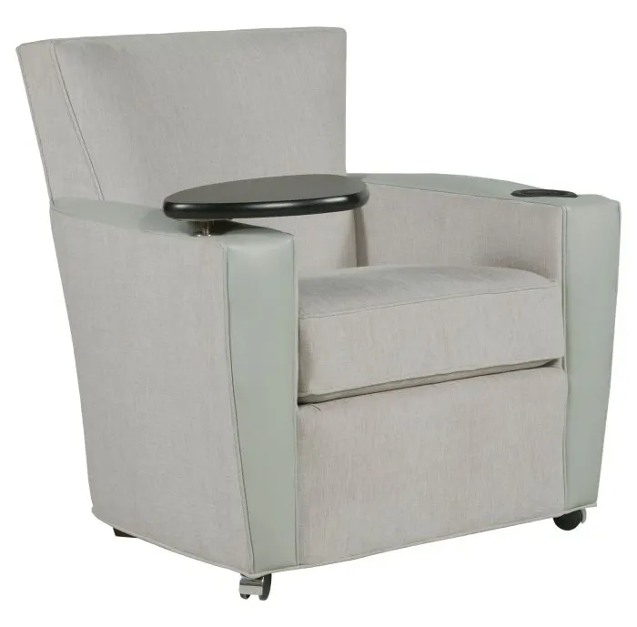 Fairfield Furniture C-7453-T2 Payton Lounge Chair with Front Casters, Cupholder, Tablet Fairfield Furniture C-7453-T2 Payton Lounge Chair with Front Casters, Cupholder, Tablet