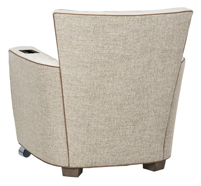 Fairfield Furniture C-7454-A2 Payton Lounge Chair with Casters, Cupholder, UV-C Fairfield Furniture C-7454-A2 Payton Lounge Chair with Casters, Cupholder, UV-C