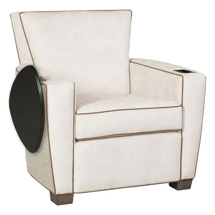 Fairfield Furniture C-7454-T1 Payton Lounge Chair with Tablet, UV-C