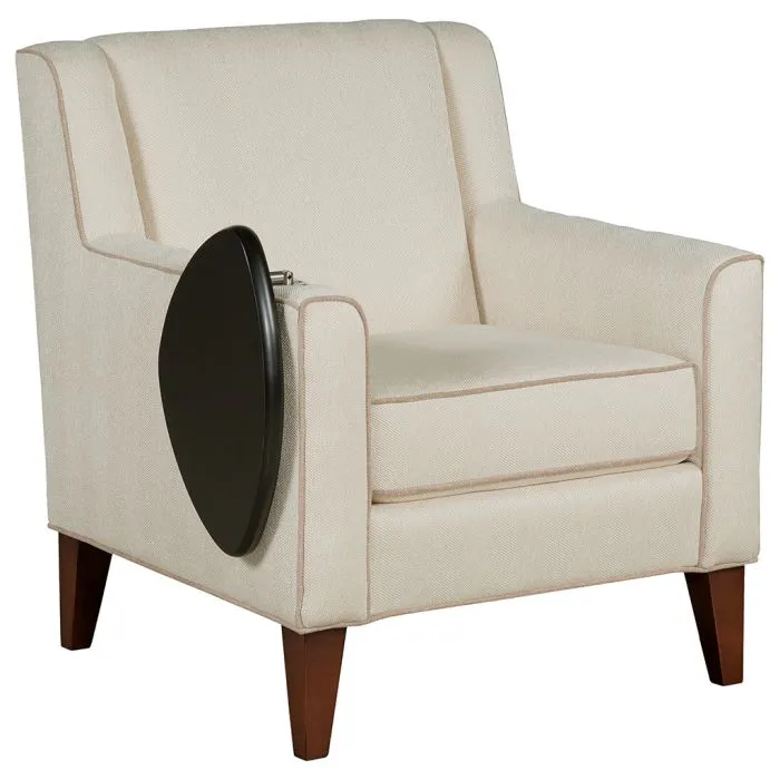 Fairfield Furniture C-7539-T1 Aubrey Lounge Chair with Folding Tablet