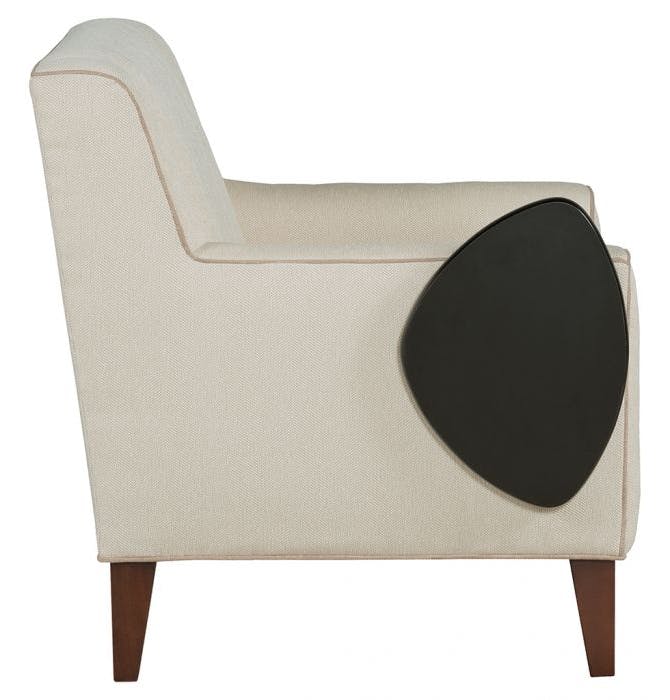Fairfield Furniture C-7539-T1 Aubrey Lounge Chair with Folding Tablet Fairfield Furniture C-7539-T1 Aubrey Lounge Chair with Folding Tablet