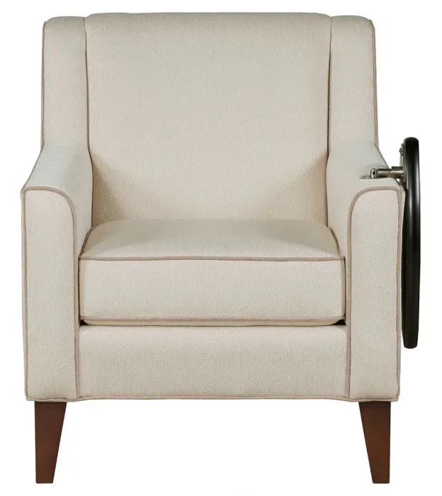 Fairfield Furniture C-7540-T1 Ashleigh Lounge Chair with Folding Tablet Fairfield Furniture C-7540-T1 Ashleigh Lounge Chair with Folding Tablet