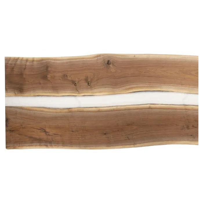 Fairfield Furniture CW84-DT-A Crotch Cut Walnut 84″ Rectangular River Table Top