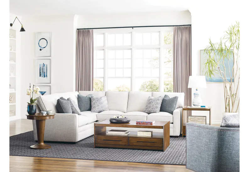 Kincaid Furniture UPH-176-SP Comfort Select Track Arm Sectional Package Kincaid Furniture UPH-176-SP Comfort Select Track Arm Sectional Package