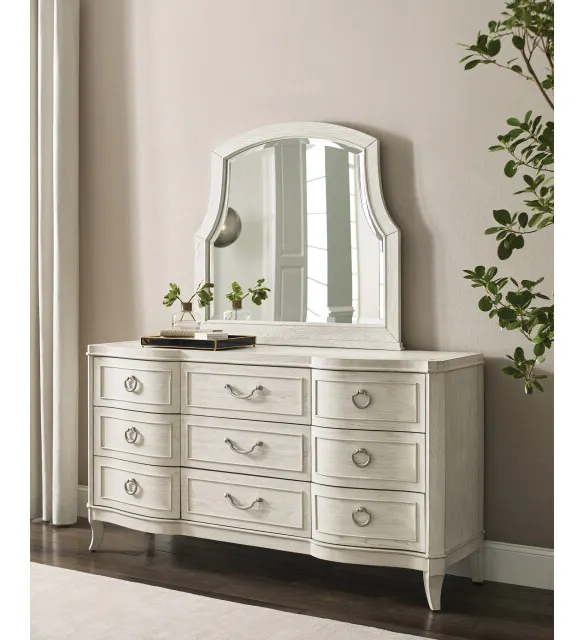 American Drew Furniture 266-130 Harmony Emelie Nine Drawer Dresser American Drew Furniture 266-130 Harmony Emelie Nine Drawer Dresser