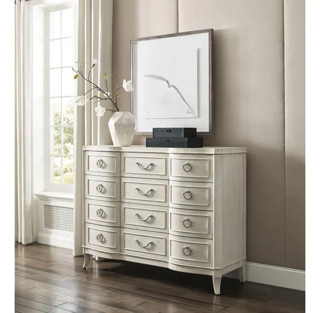 American Drew Furniture 266-131 Harmony Emelie Twelve Drawer Dresser American Drew Furniture 266-131 Harmony Emelie Twelve Drawer Dresser