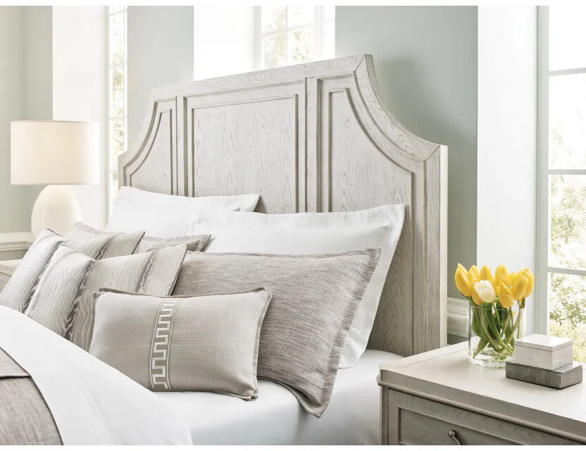 American Drew Furniture 266-306R Angeline King Panel Bed Complete American Drew Furniture 266-306R Angeline King Panel Bed Complete