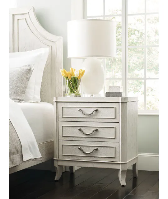 American Drew Furniture 266-420 Harmony Emelie Nightstand American Drew Furniture 266-420 Harmony Emelie Nightstand