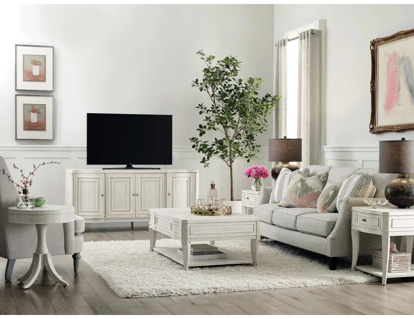 American Drew Furniture 266-585 Harmony Angeline Entertainment Console American Drew Furniture 266-585 Harmony Angeline Entertainment Console