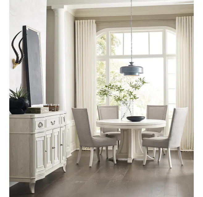 American Drew Furniture 266-620 Harmony Maxine Upholstered Side Chair American Drew Furniture 266-620 Harmony Maxine Upholstered Side Chair