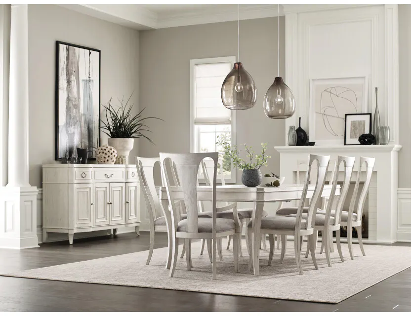 American Drew Furniture 266-744 Harmony Carissa Leg Table American Drew Furniture 266-744 Harmony Carissa Leg Table