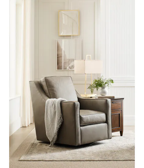 Kincaid Furniture UPH-010-02L Bradley Swivel Glider Leather Kincaid Furniture UPH-010-02L Bradley Swivel Glider Leather