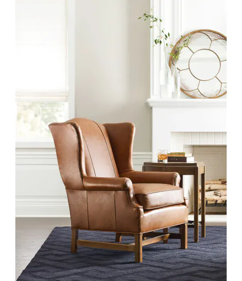 Kincaid Furniture UPH-029-00L Walton Chair Leather Kincaid Furniture UPH-029-00L Walton Chair Leather