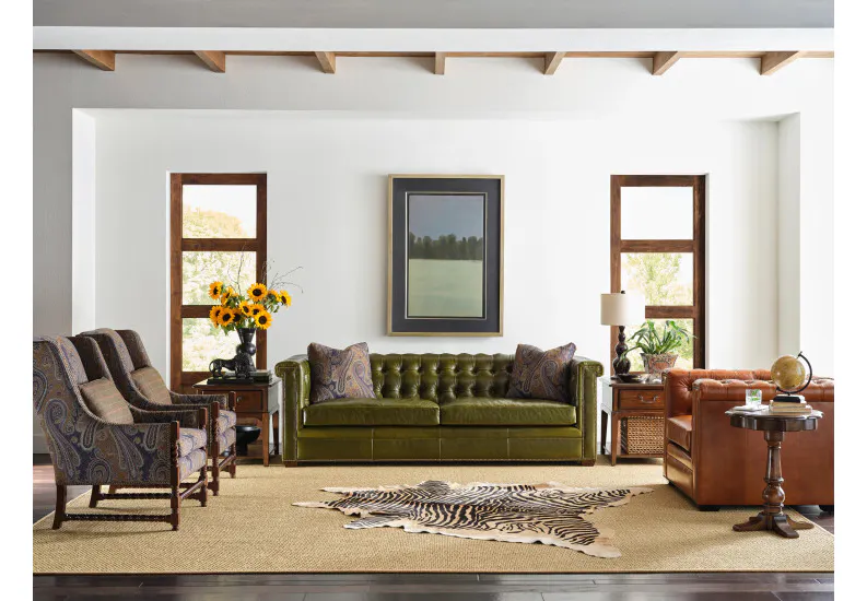Kincaid Furniture UPH-304-87L Kingston Grande Sofa Leather Kincaid Furniture UPH-304-87L Kingston Grande Sofa Leather