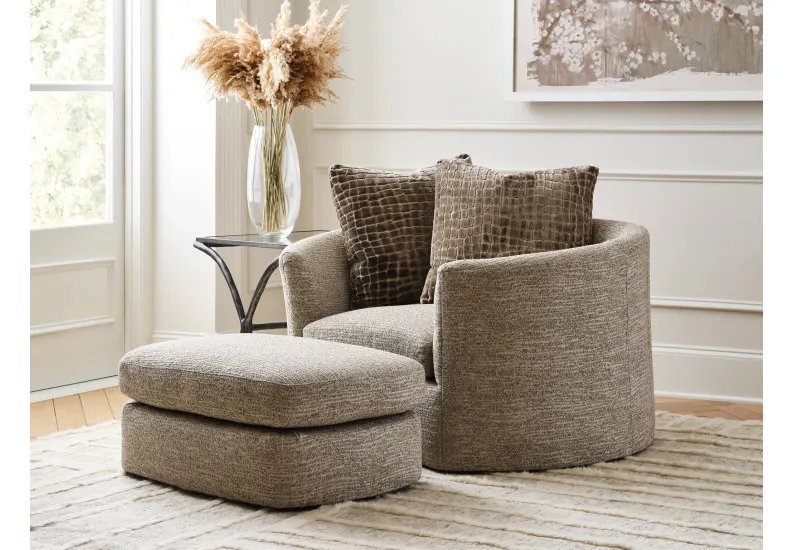 Kincaid Furniture UPH-351-02 Claire Swivel Chair Kincaid Furniture UPH-351-02 Claire Swivel Chair