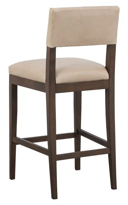Fairfield Furniture L-1300-07-T Silas Armless Bar Stool, Leather, Tobacco Finish Fairfield Furniture L-1300-07-T Silas Armless Bar Stool, Leather, Tobacco Finish