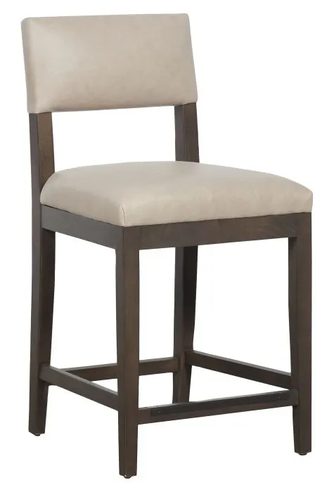 Fairfield Furniture L-1300-C7-T Silas Armless Counter Stool, Leather, Tobacco Finish Fairfield Furniture L-1300-C7-T Silas Armless Counter Stool, Leather, Tobacco Finish