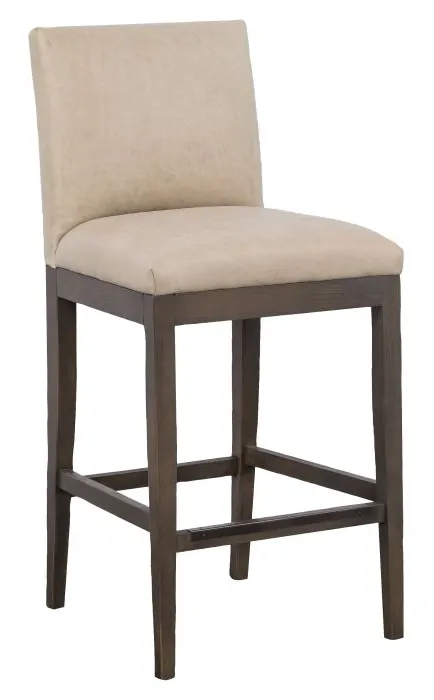 Fairfield Furniture L-1301-07-T Nova Armless Bar Stool, Leather, Tobacco Finish Fairfield Furniture L-1301-07-T Nova Armless Bar Stool, Leather, Tobacco Finish