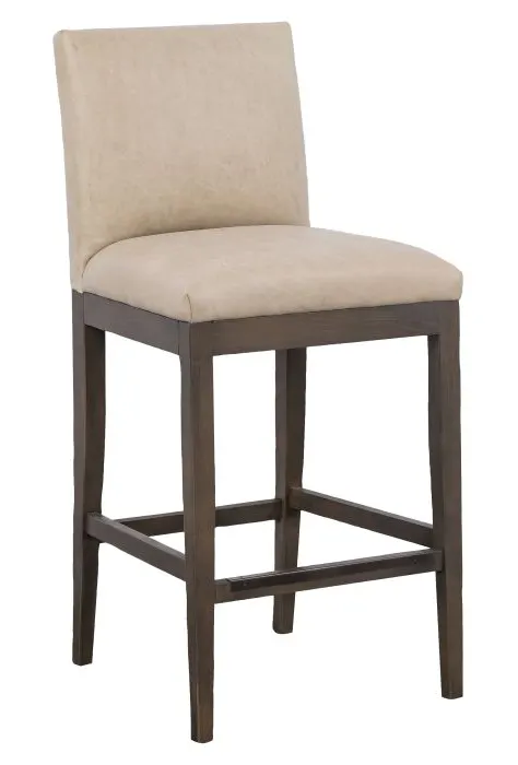 Fairfield Furniture L-1301-07-T Nova Armless Bar Stool, Leather, Tobacco Finish Fairfield Furniture L-1301-07-T Nova Armless Bar Stool, Leather, Tobacco Finish