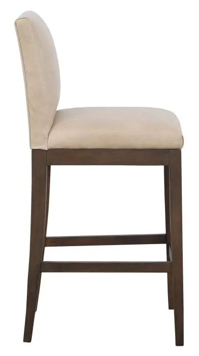 Fairfield Furniture L-1301-07-T Nova Armless Bar Stool, Leather, Tobacco Finish Fairfield Furniture L-1301-07-T Nova Armless Bar Stool, Leather, Tobacco Finish